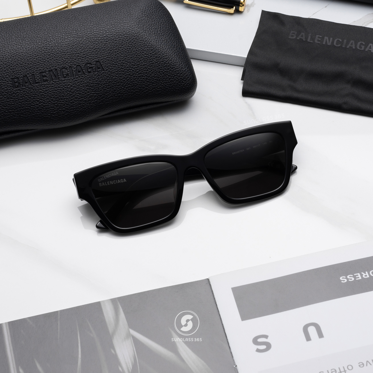 แว่นกันแดด Balenciaga BB0307SA 001