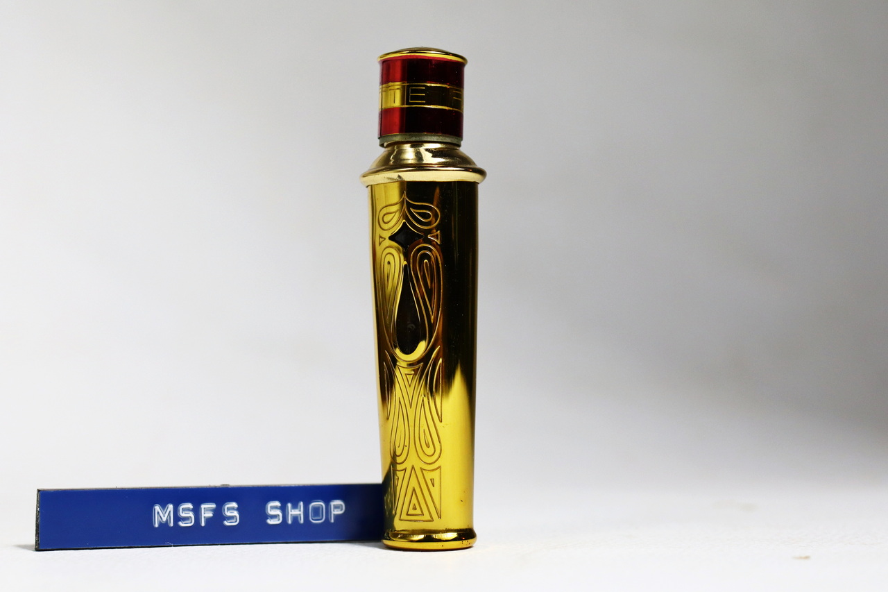 [Vintage] Brut Faberge Flambeau Gold Perfume Decanter - น้ำหอม Vintage