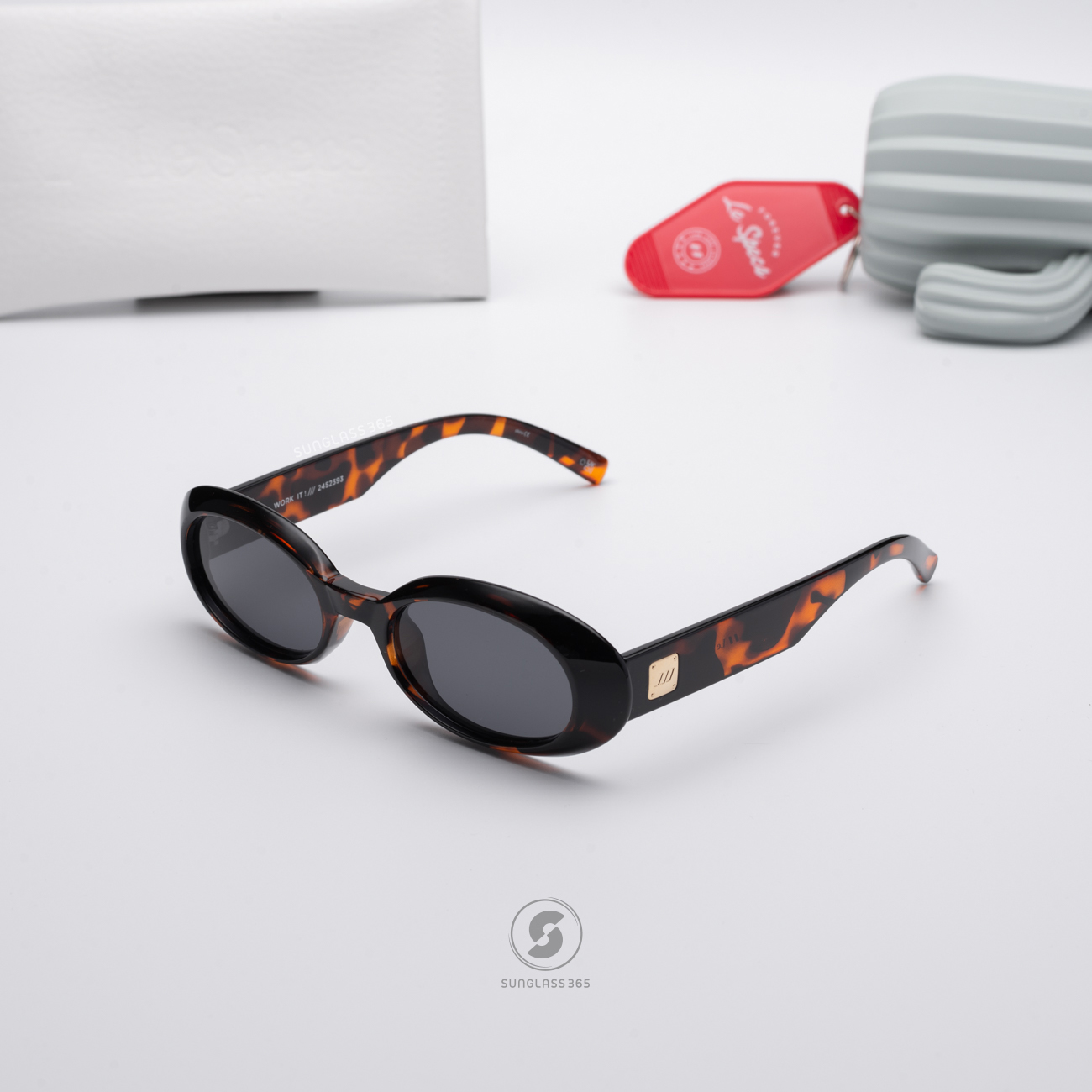 แว่นกันแดด Le Specs LSP2452393 Work It! Dark Tort Polarized