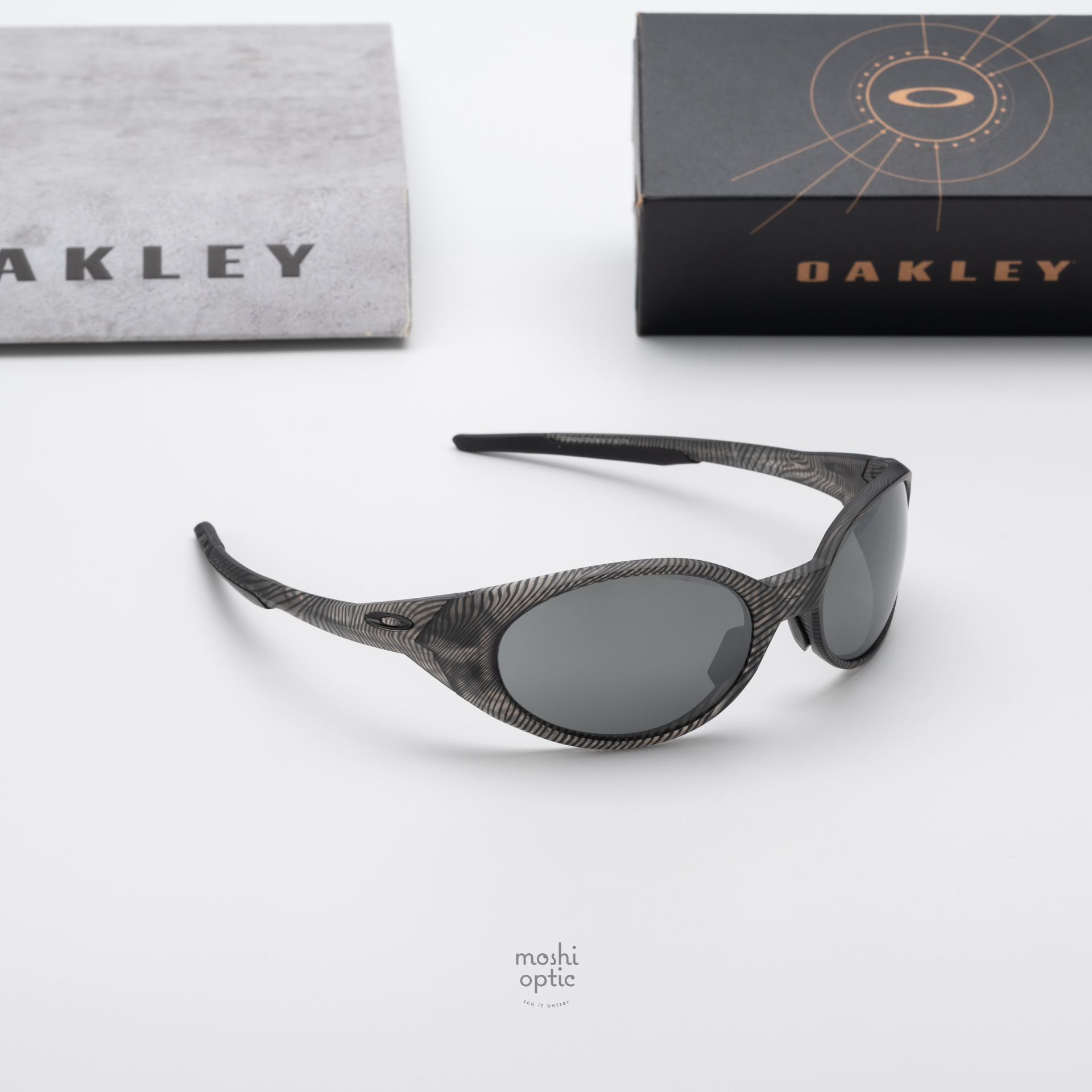 OAKLEY Eyejacket Redux OO9438-27 Matte Grey Ink Fingerprint