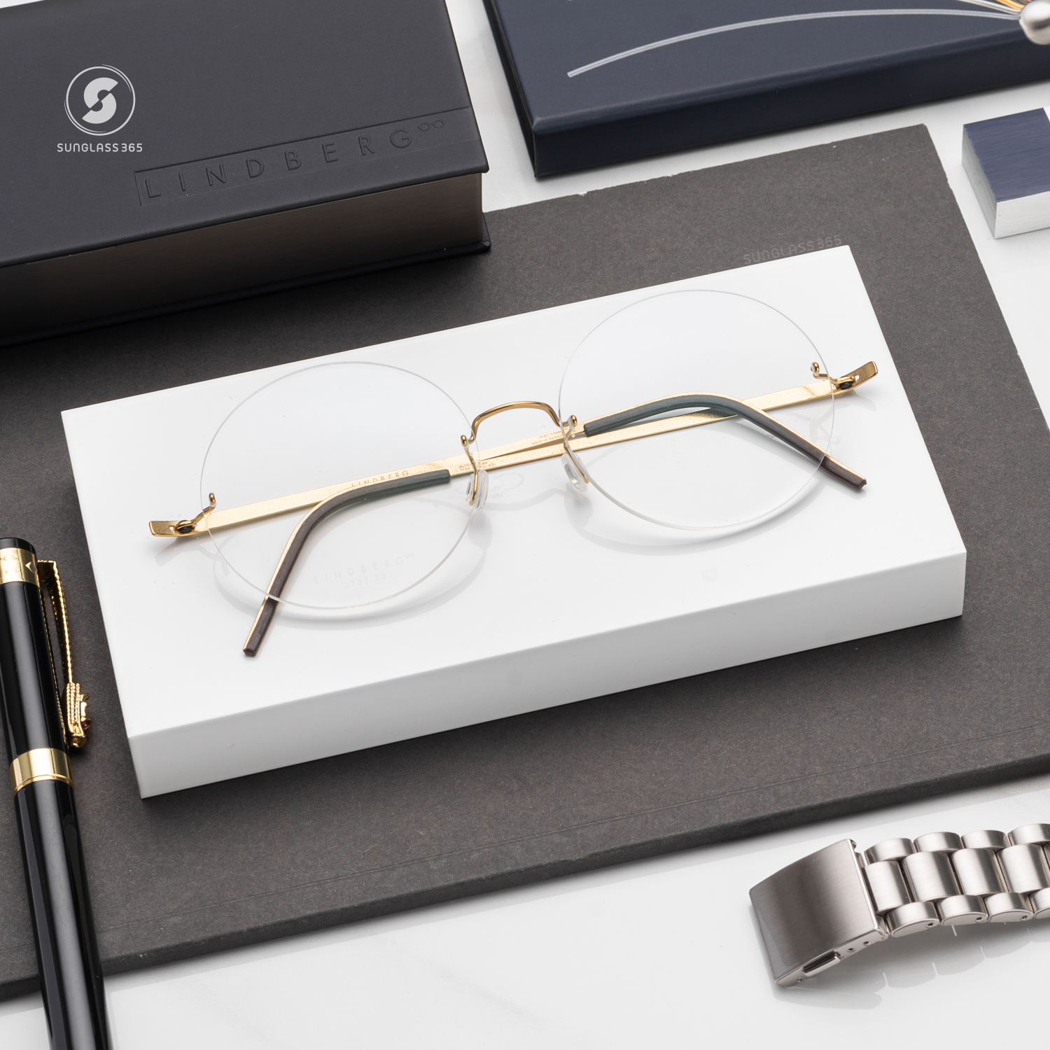 แว่นสายตา Lindberg Spirit Titanium SPI2333D 13C86 087 T700 PGT