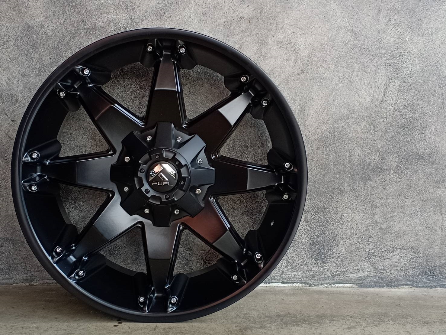FUEL-OCTANE 20X9 6X139.7/6X135 -12 106.1 MATTE BLACK