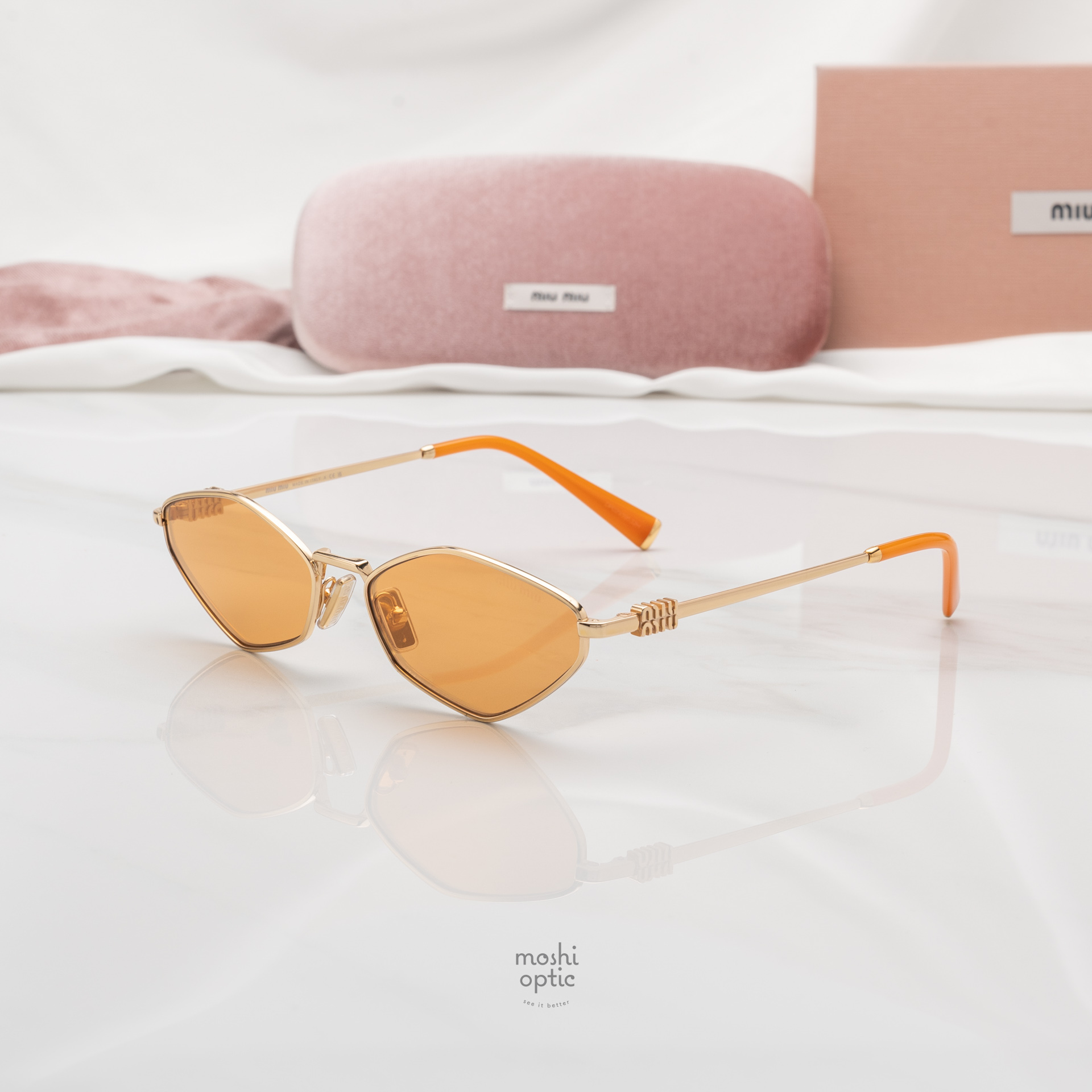 แว่นกันแดด Miu Miu MU56ZS 5AK40D