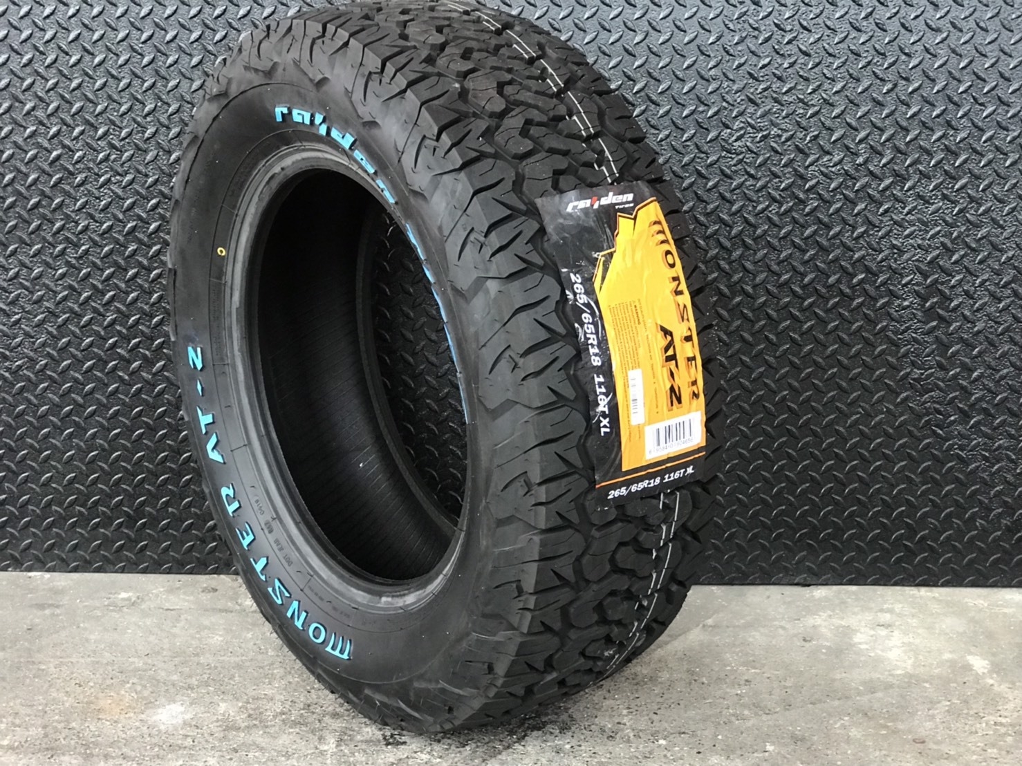 RAIDEN MONSTER AT-2 265/65R18 ยางแนวออฟโรด ราคาพิเศษ