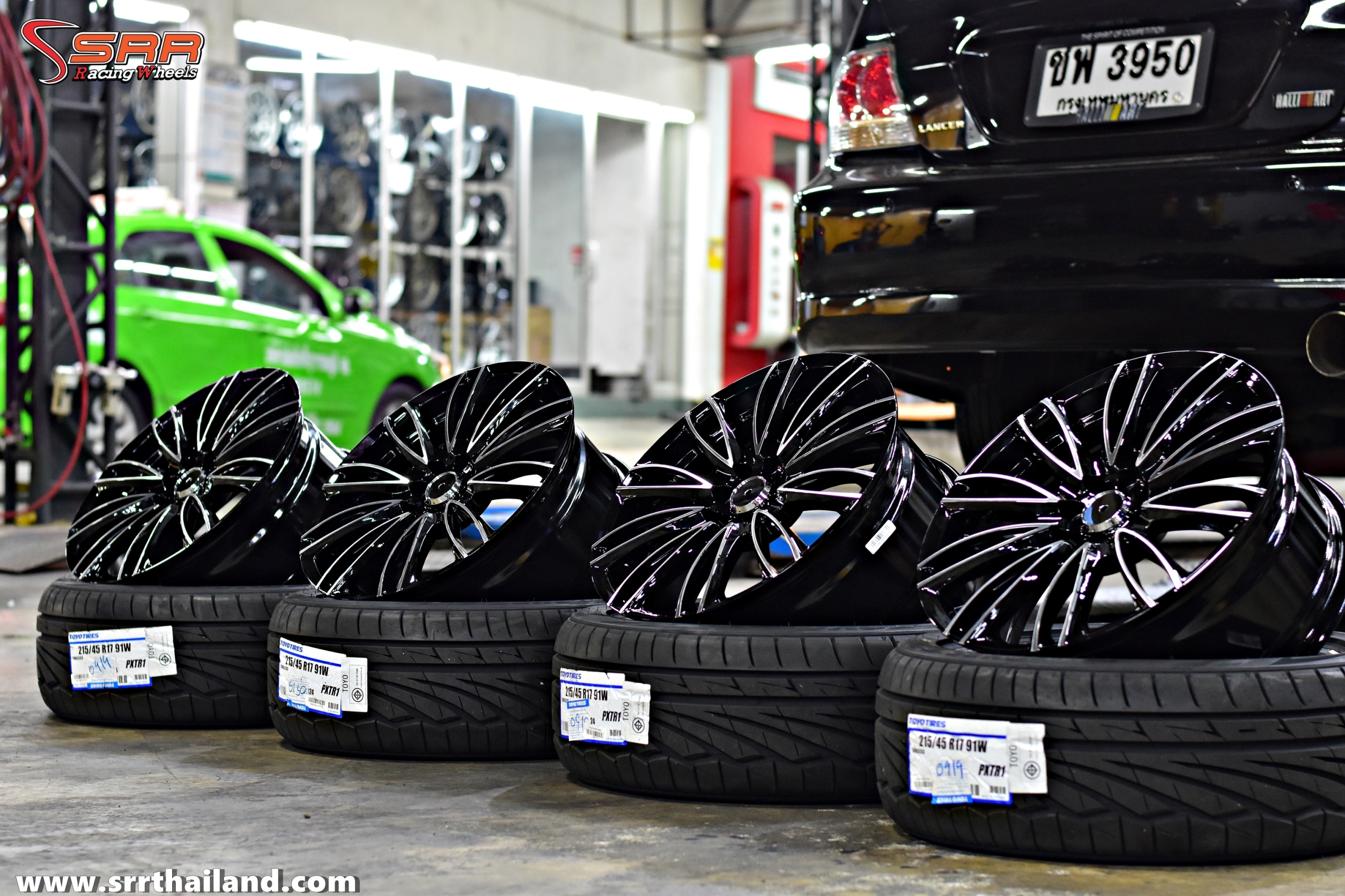 ล้อมาใหม่ ใส่เก๋ง VIP STATUS ขอบ17 ราคาถูก