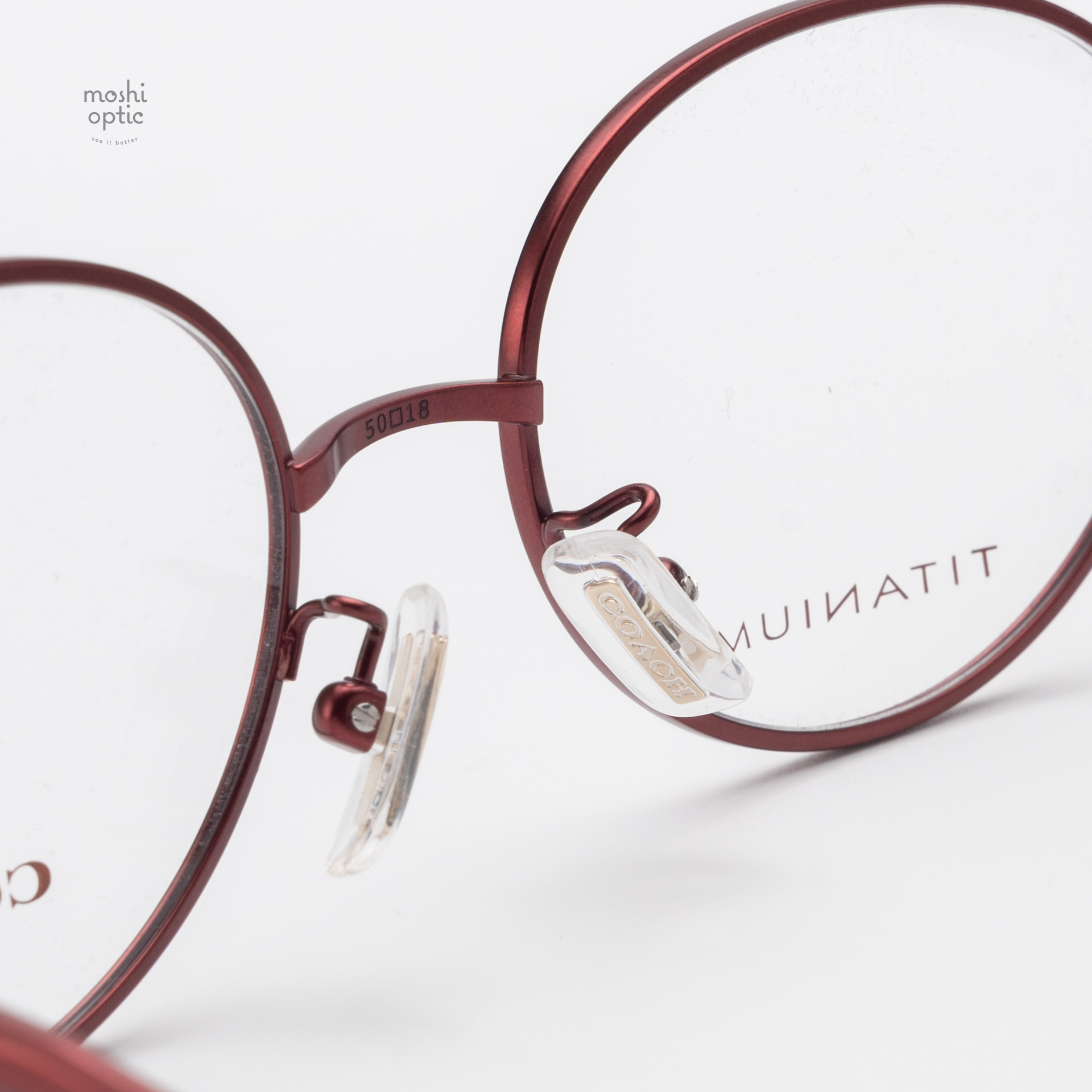 COACH HC5189TD 9048 Burgundy Satin
