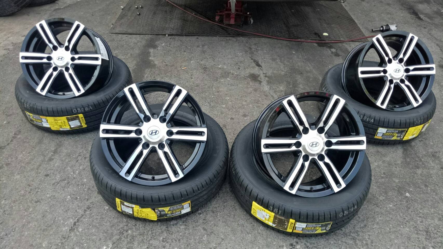 ล้อใหม่ สำหรับ HYUNDAI ล้อใหม่ H1ขอบ17