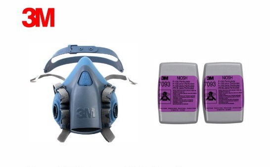 3M 7502 หน้ากากครึ่งหน้า + 3M 7093 P100 FILTER