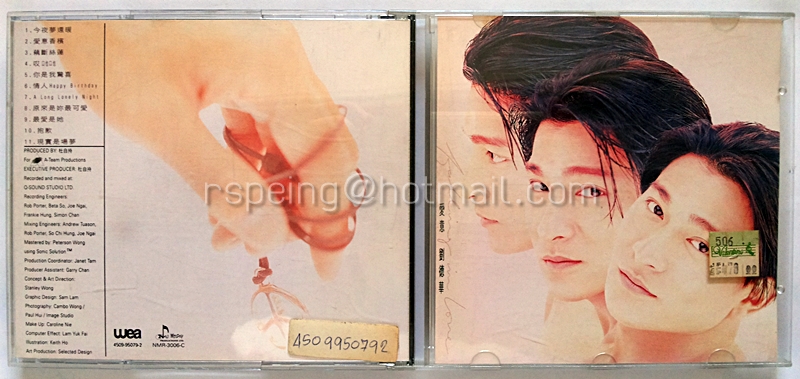 Andy Lau 劉德華 刘德华 1993 Warner Music Singapore