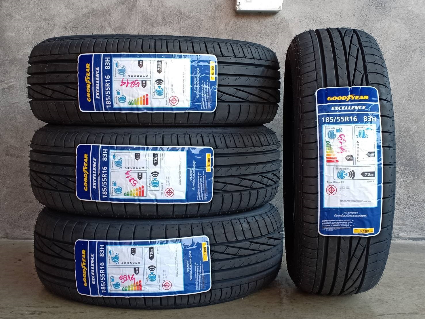 GOODYEAR EXCELLENCE 185/55R16 ปี19