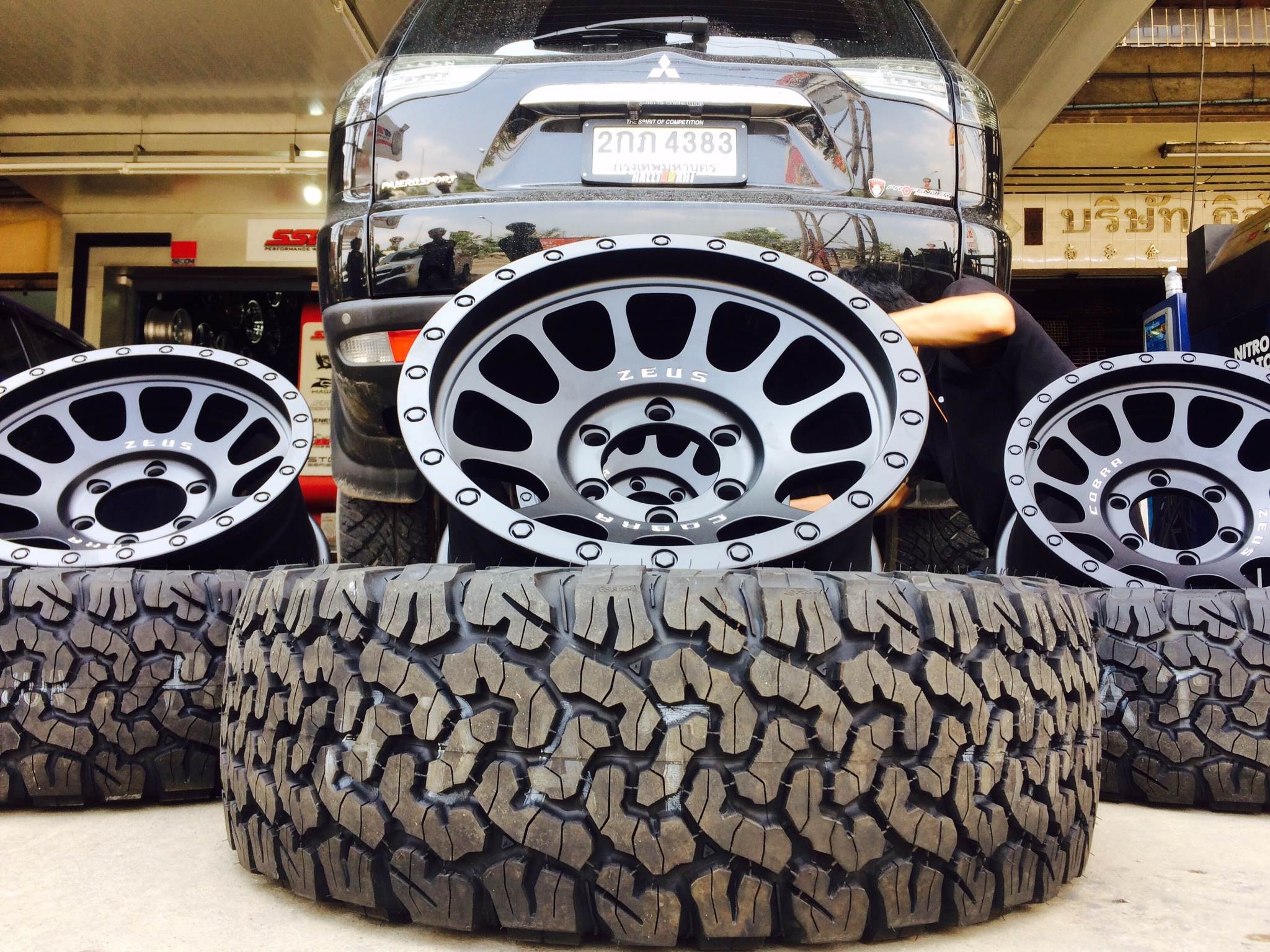 ล้อแท้ LENSO ZEUS03 ขอบ16 ราคาถูก