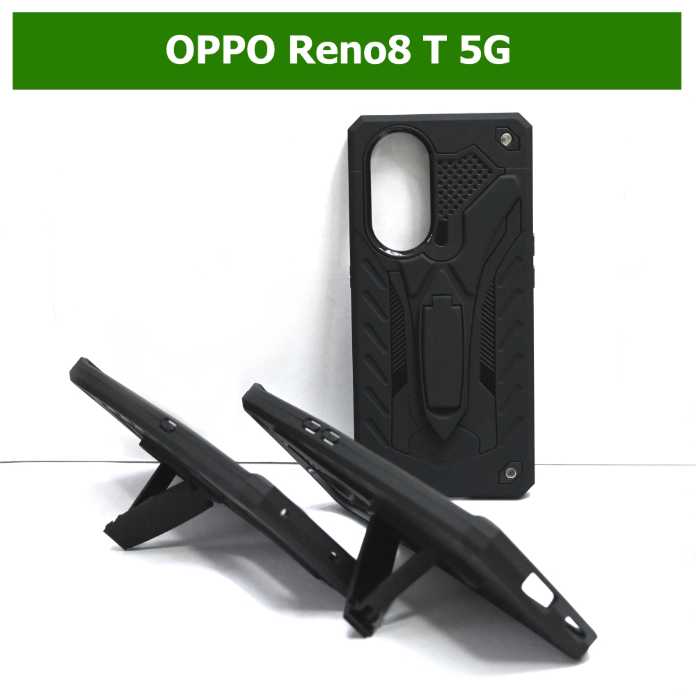 เคส OPPO Reno8 T 5G - เคสหุ่นยนต์ ออปโป้ กันกระแทก ตั้งได้