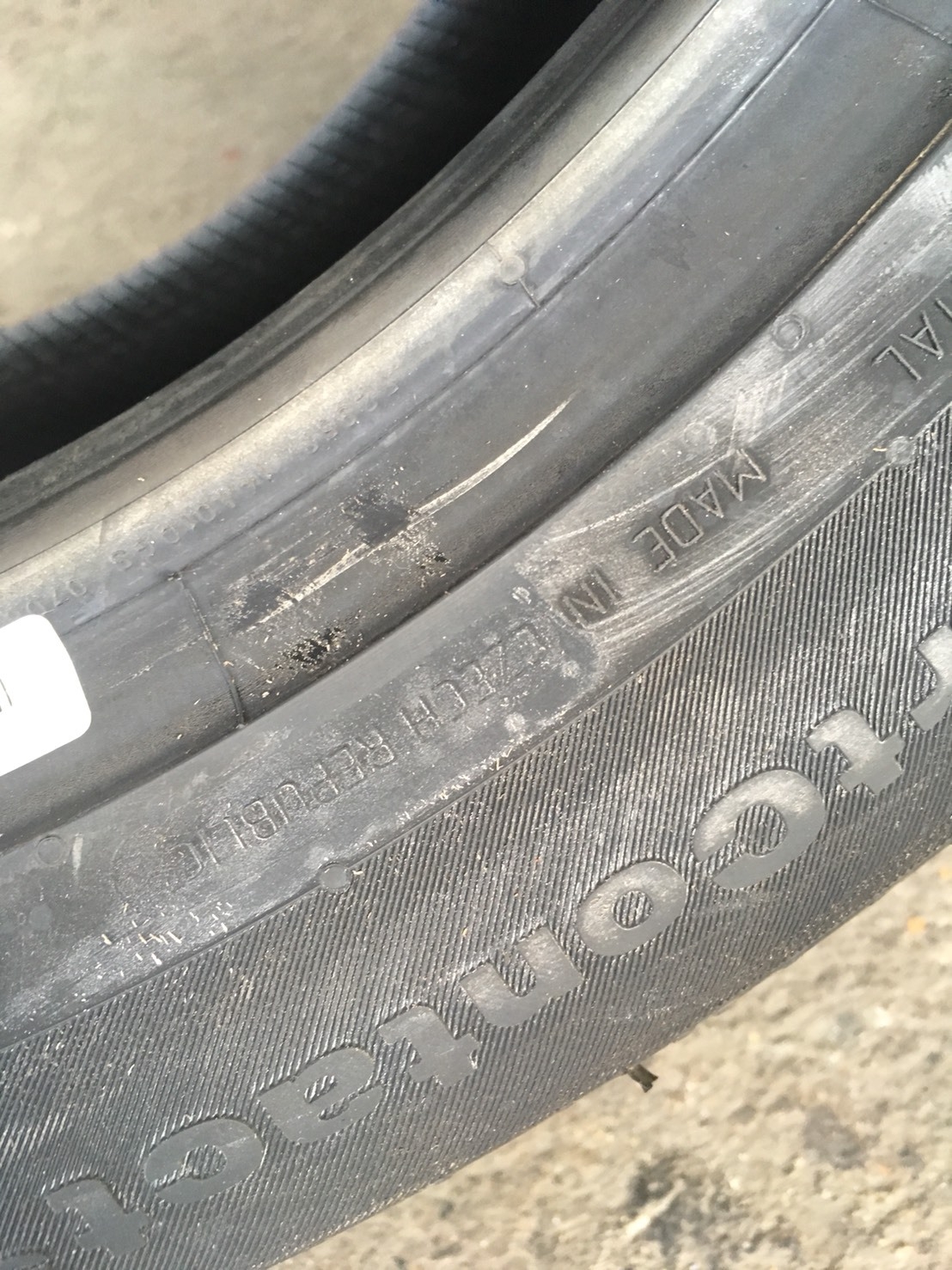 Continental SCS5 275/45-18 เส้น 4900 ปกติ 12000 ราคาพิเศษ จำนวนจำกัด