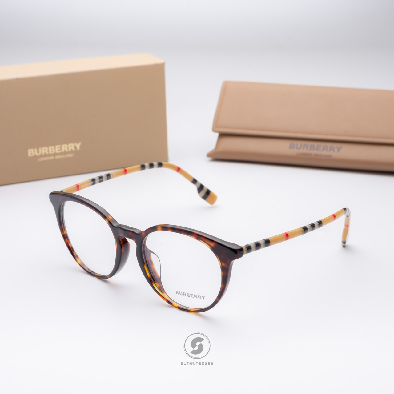 BURBERRY BE2318F CHALCOT 3854 Dark Havana