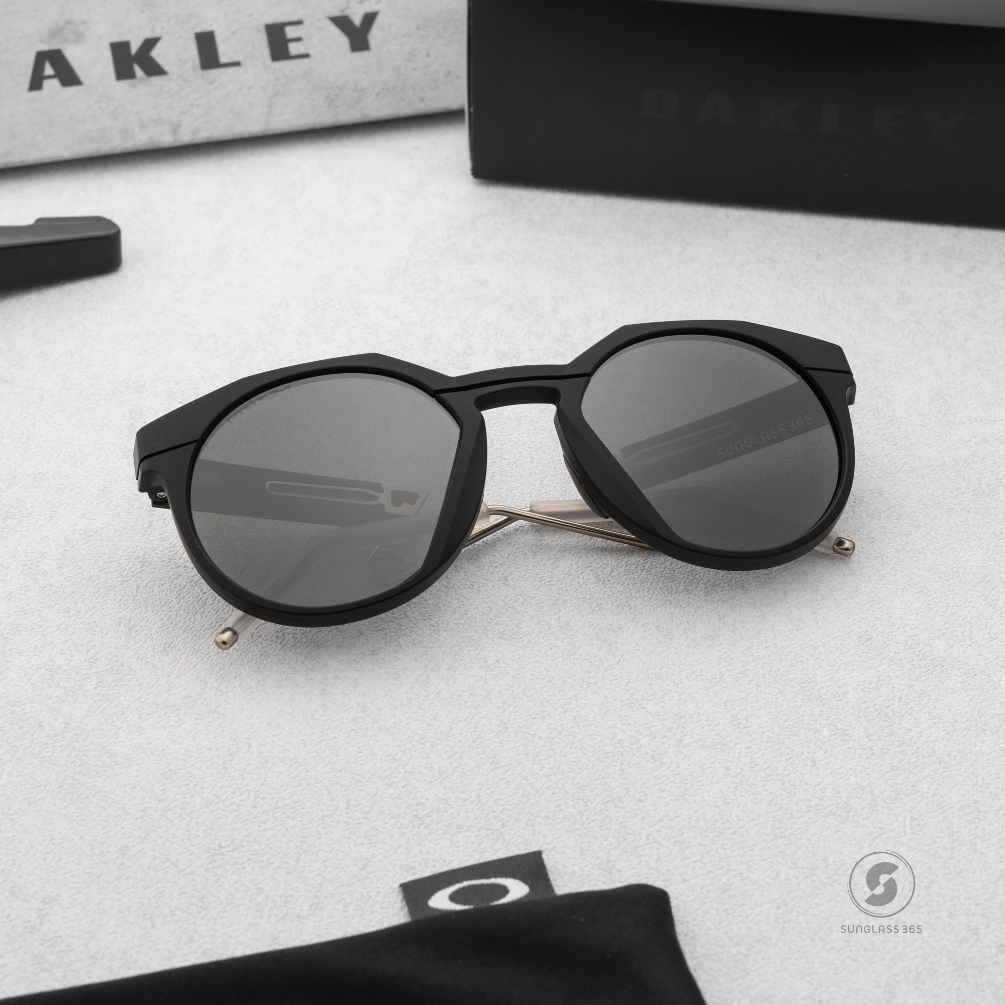 OAKLEY HSTN METAL OO9279-01 Matte Black Prizm Black