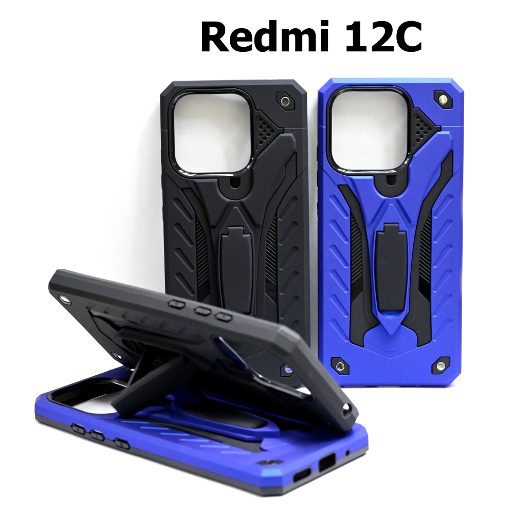 เคส Redmi 12C - เคสหุ่นยนต์ เรดมี กันกระแทก ตั้งได้