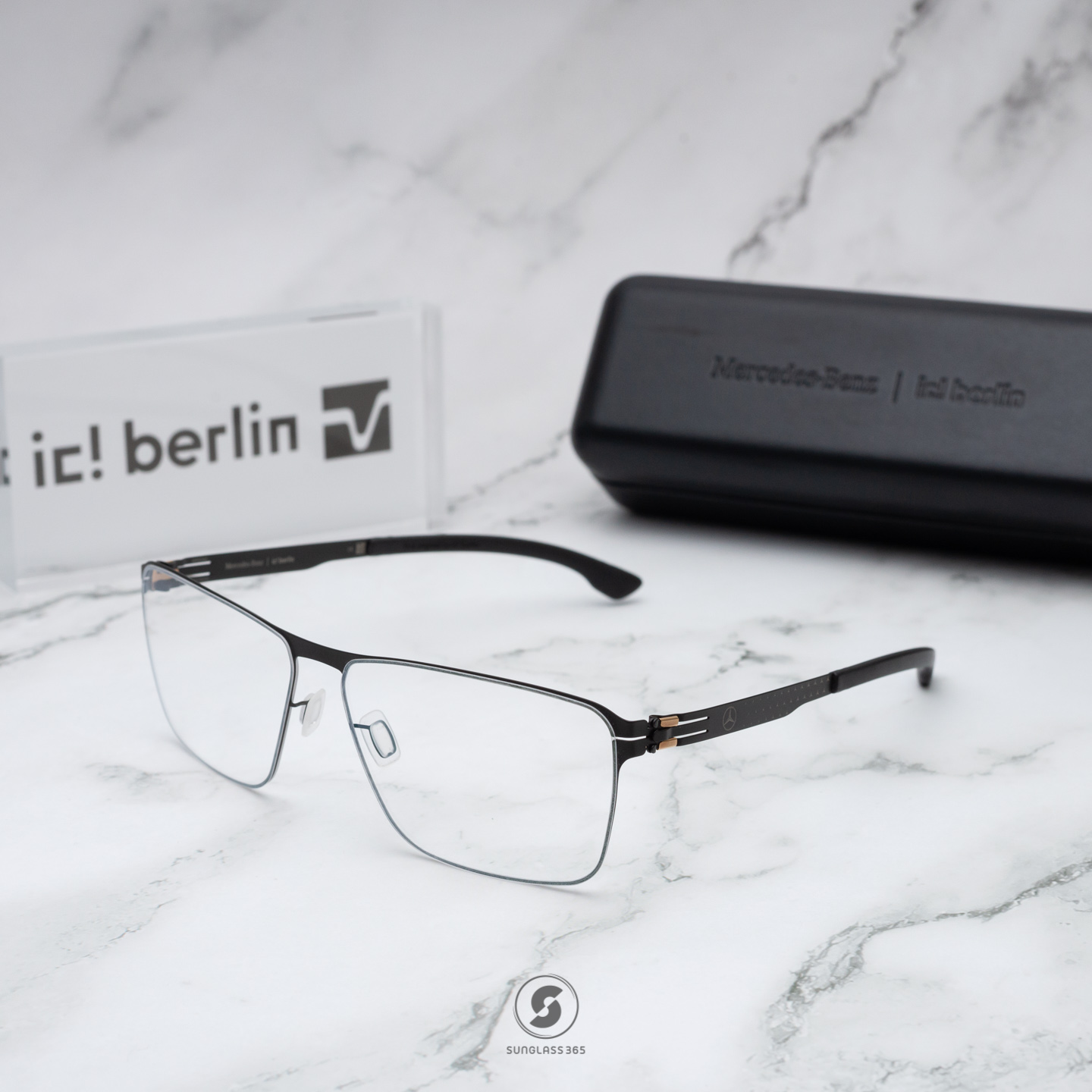 กรอบแว่น IC BERLIN MB10 Black
