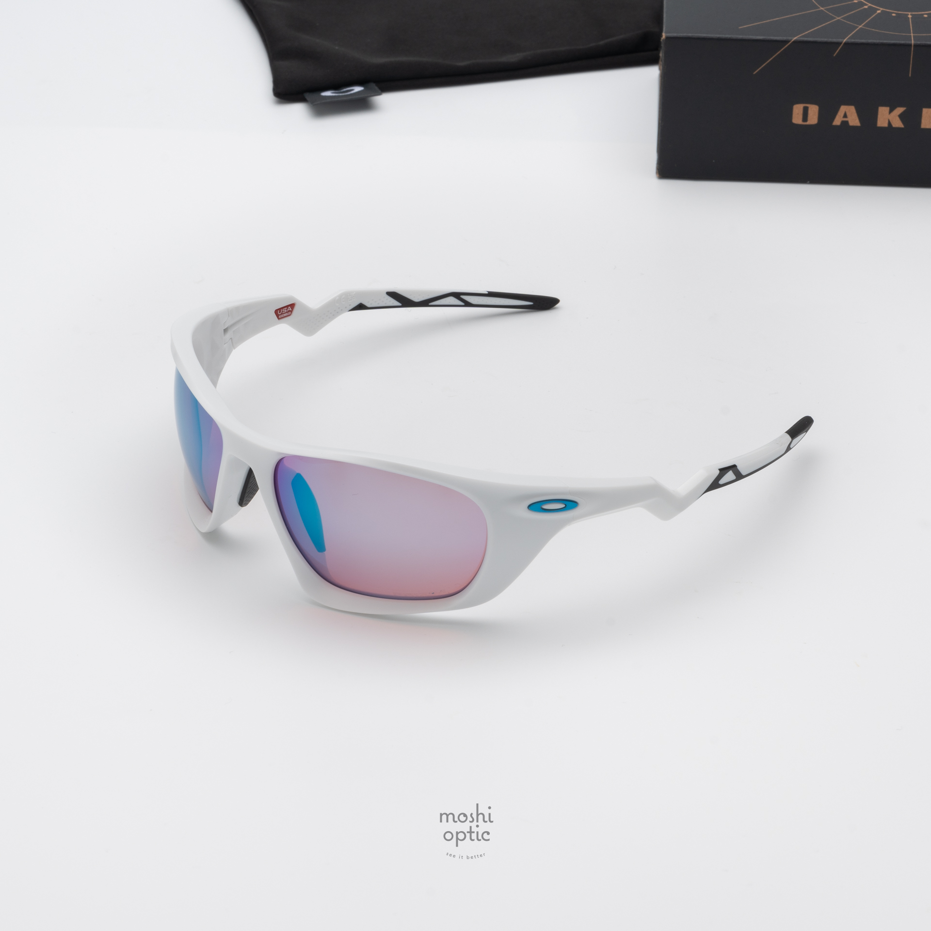 OAKLEY Lateralis OO9431-09 Matte White Prizm Snow Sapphire