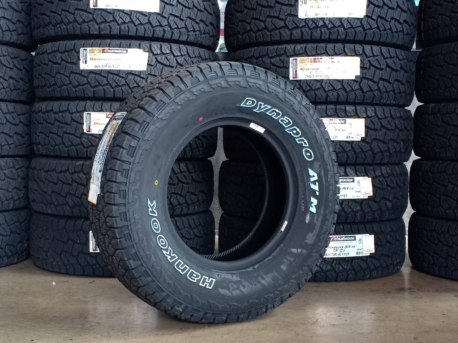 ยางมาใหม่ HANKOOK ATM 265/70-16 ปี19 ราคาถูกกว่าเดิม