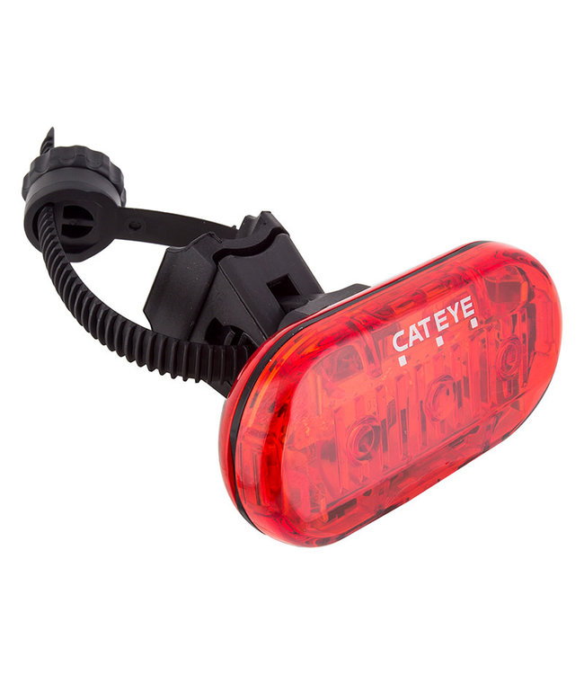 Cateye Set 2 ชิ้น ไฟหน้า HL-EL135 + ไฟท้าย Omni 3 (..ใช้ถ่าน..)