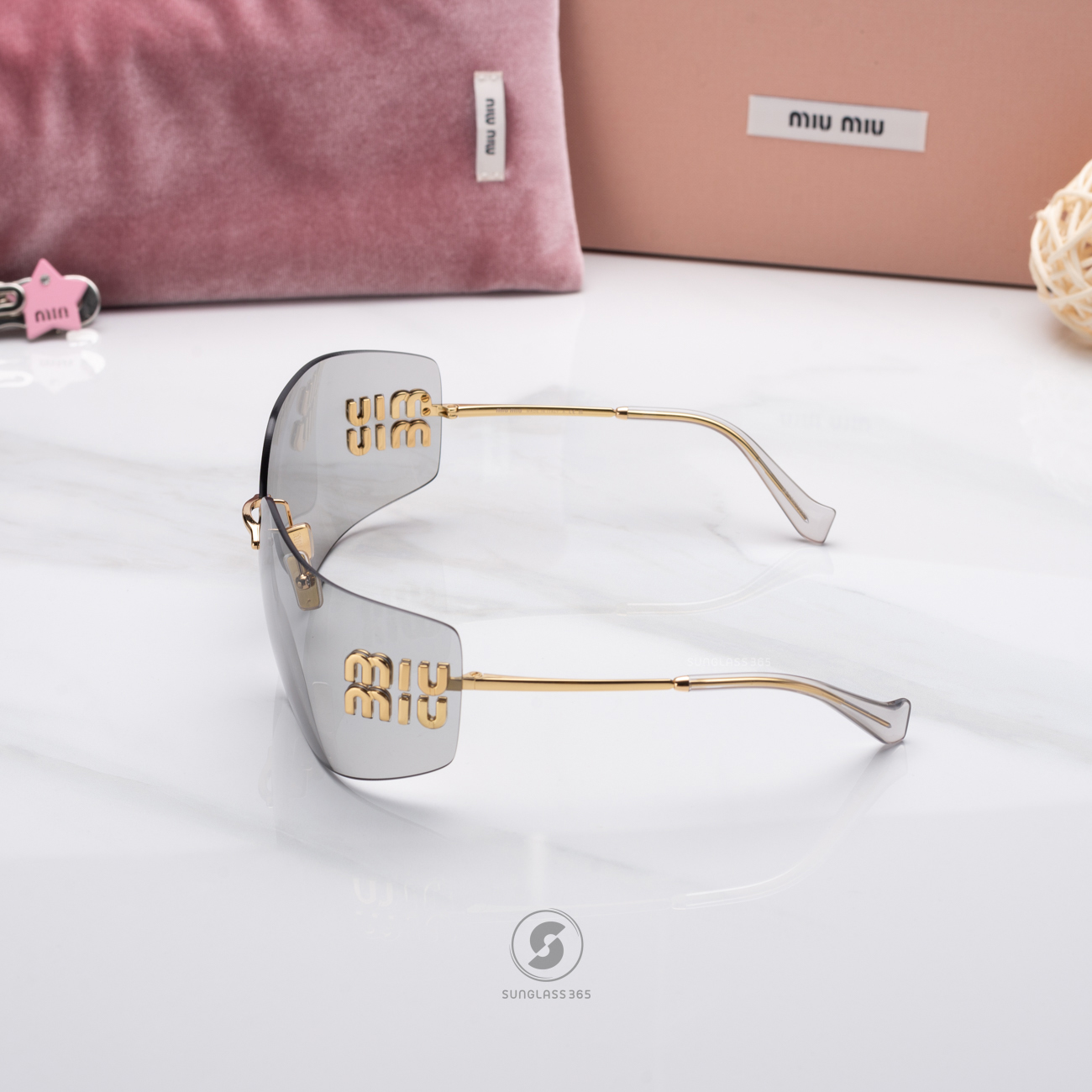 แว่นกันแดด Miu Miu MU54YS 5AK30B