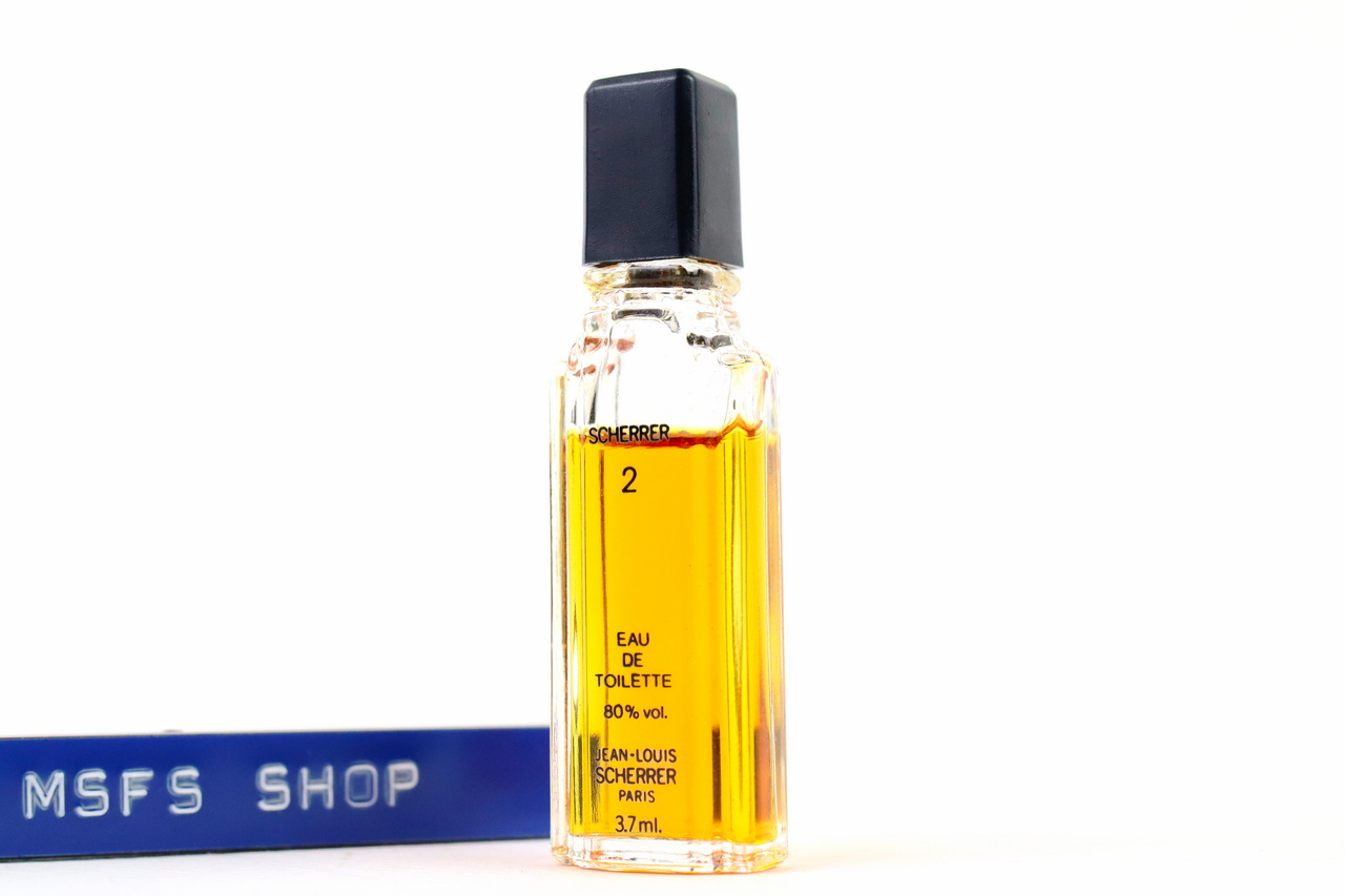 [Vintage] Jean-Louis SCHERRER SCHERRER 2 3.7ml Splash ขวดจิ๋ว แบบแต้ม - น้ำหอม Vintage