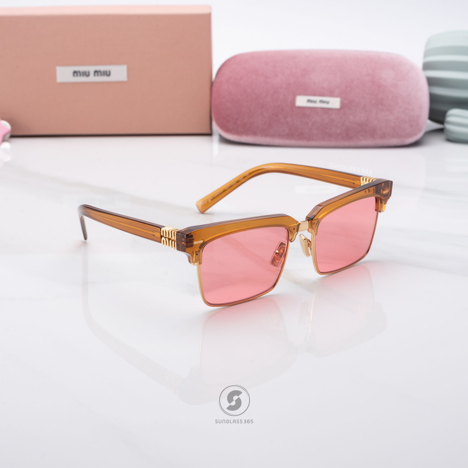 แว่นกันแดด Miu Miu Glimpse MU10ZS 15T1D0