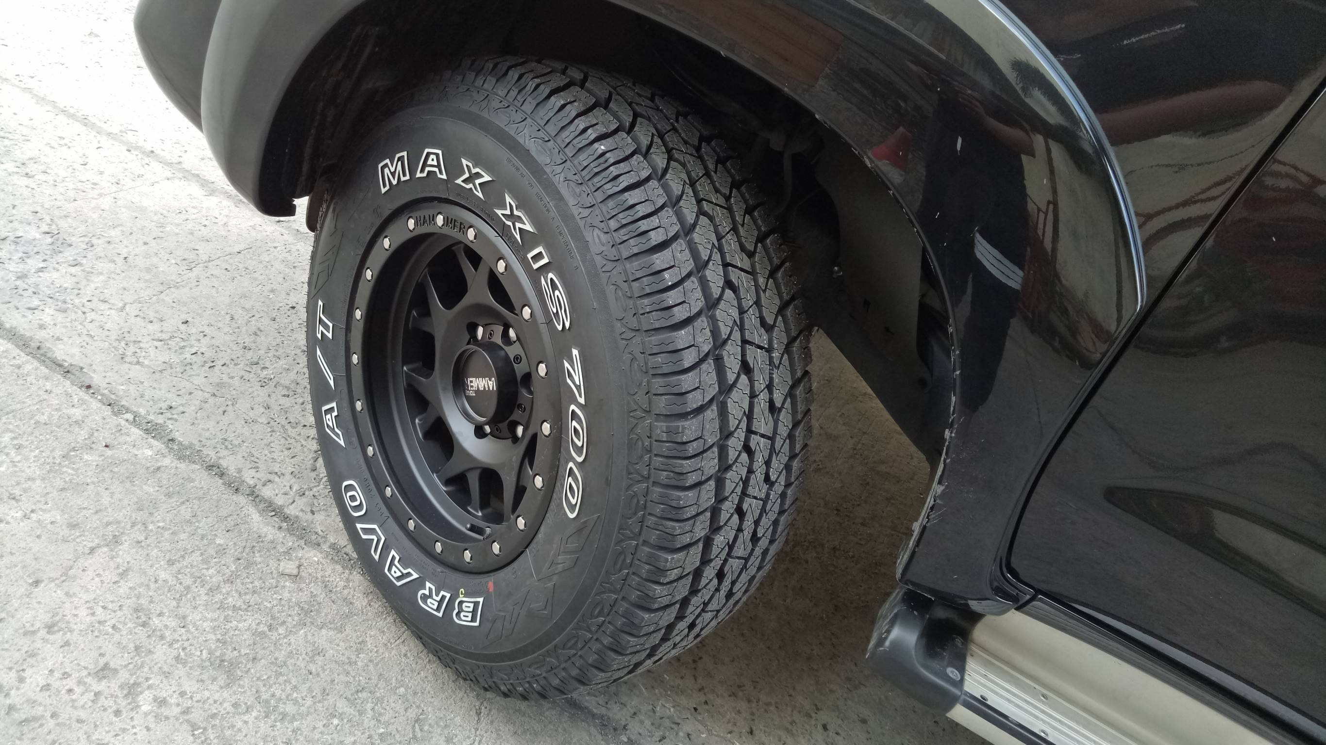 HAMMER HM3 ขอบ16 ยาง MAXXIS AT700 265/70-16 ราคาพิเศษ