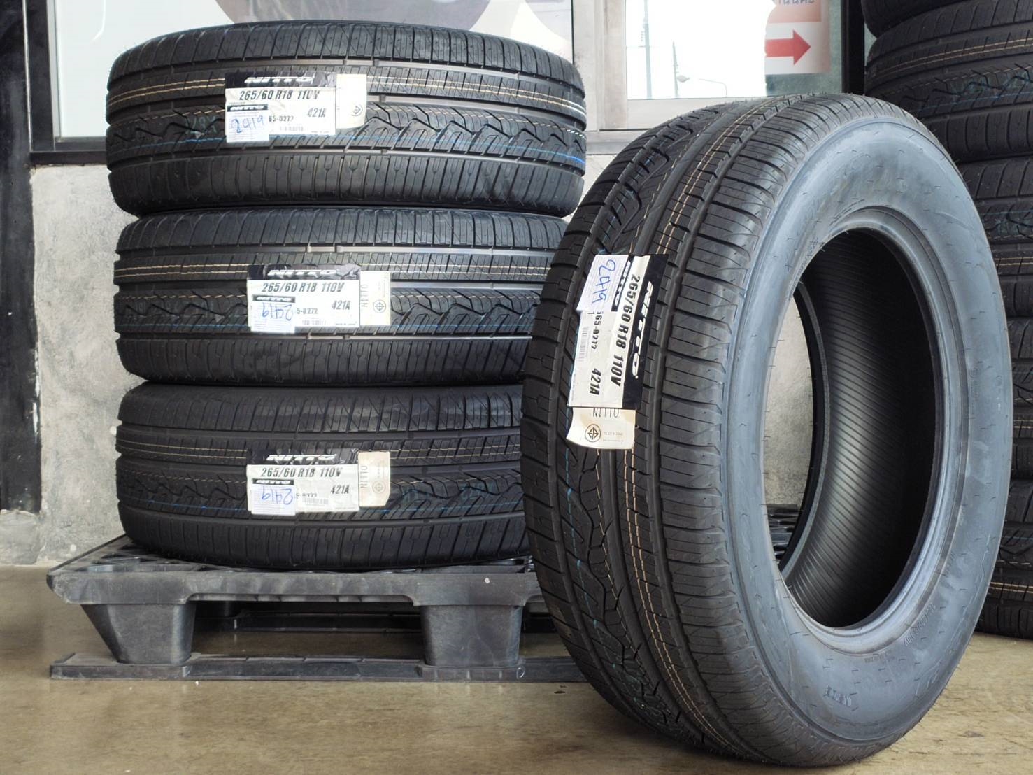 NITTO 421A 265/60R18 110V JAPAN Y:2419 TW:420