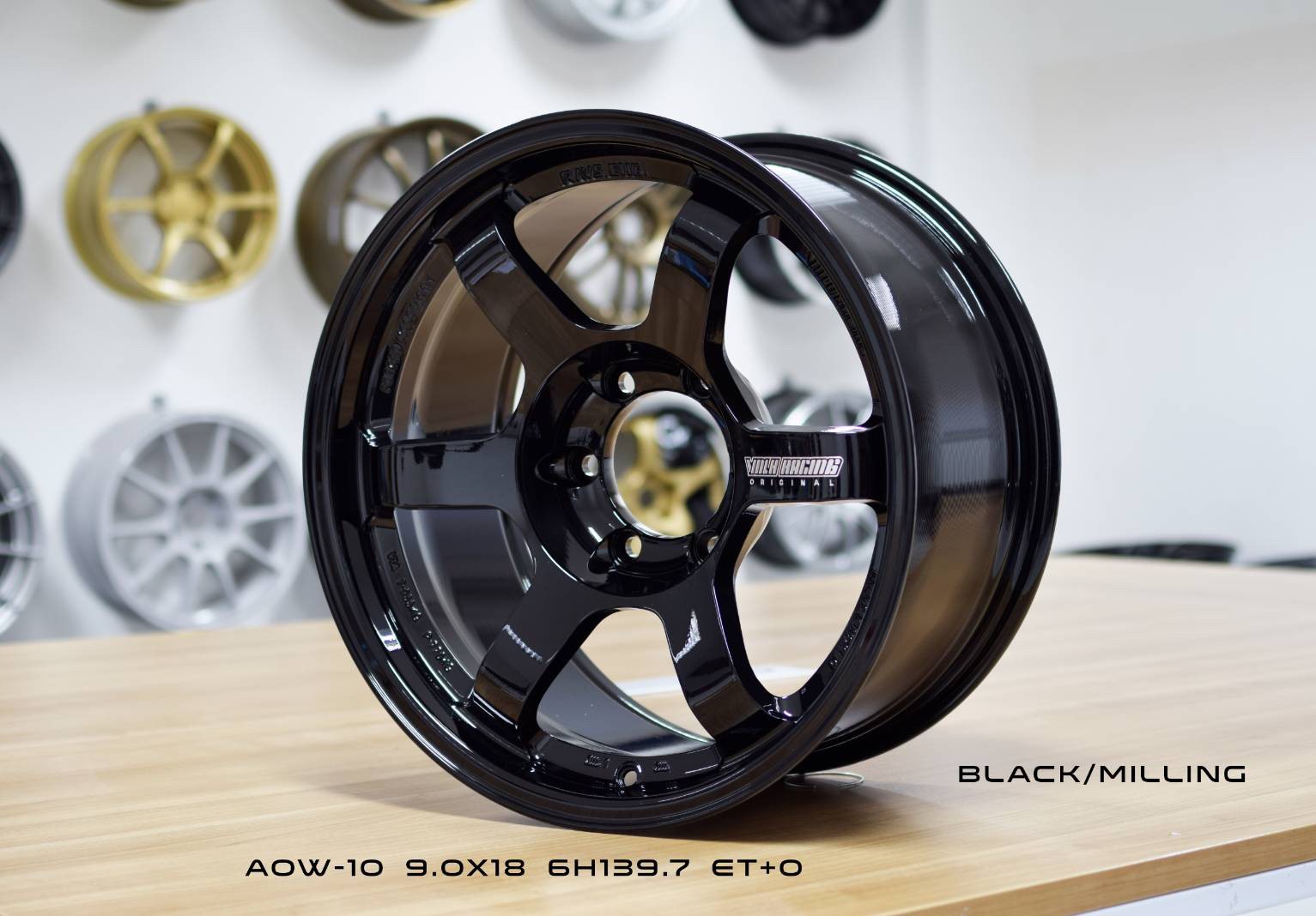 ล้อแท้ AOW10 AUTO OPTION TE37SUV FLOWFORMING