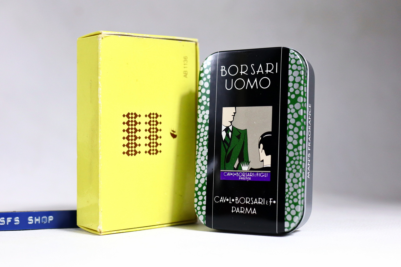 [Vintage] Borsari 1870 BORSARI UOMO Collection 6 Eaux de Parfum 3.5ml x6 Splash แบบแต้ม - น้ำหอม Vintage
