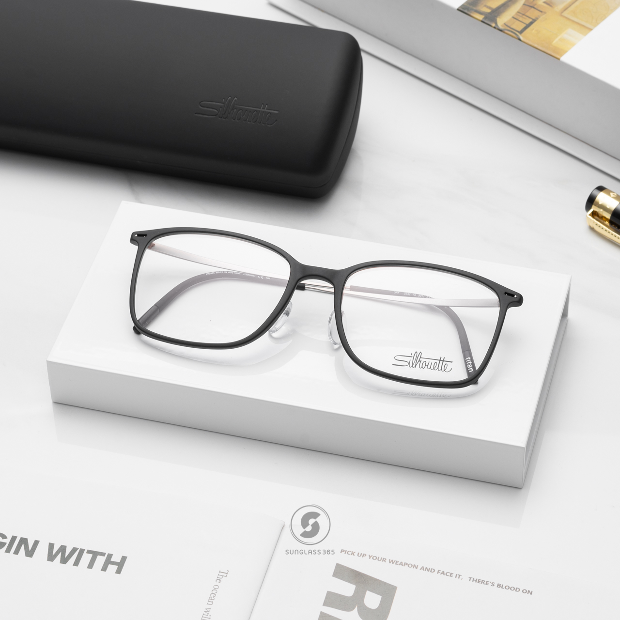 กรอบแว่น Silhouette Illusion Lite SPX2932 9011