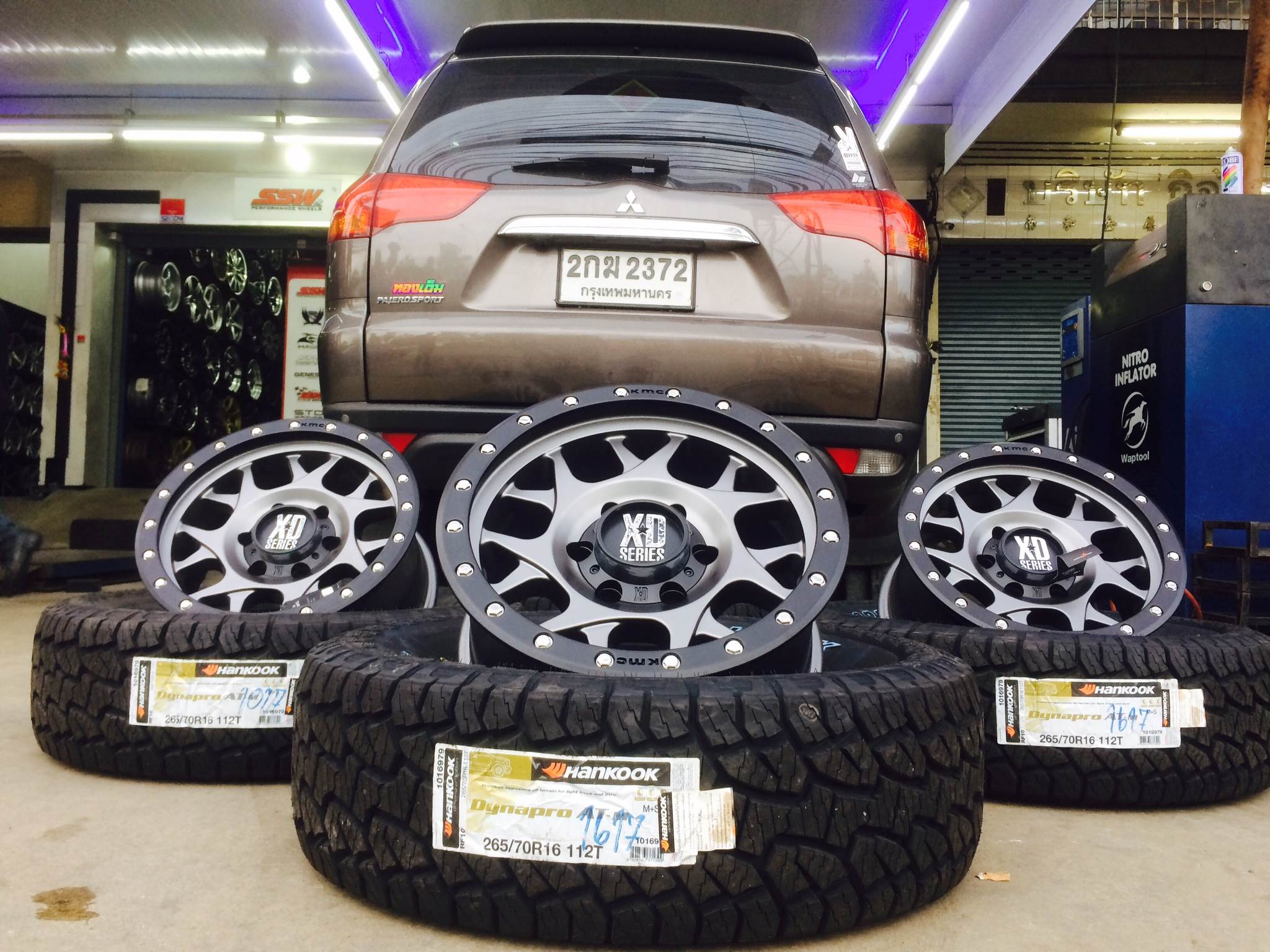 ล้อแท้ KMC XD127 ขอบ16 พร้อมยาง โปรโมชั่น