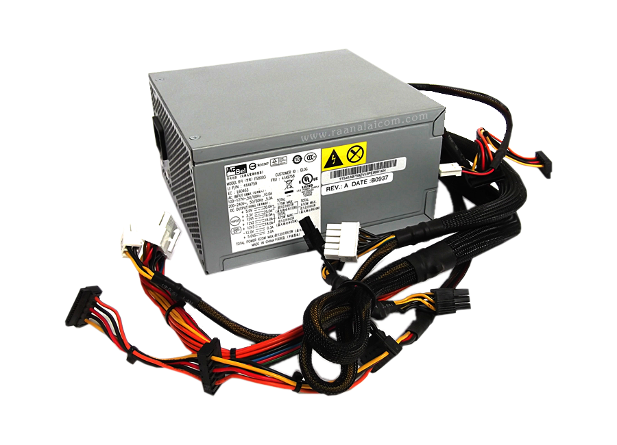 เพาเวอร์ ซัพพลาย Lenovo ThinkStation S20 625W ราคา พิเศษ Power Supply Lenovo ThinkStation S20 41A9758 ตรงรุ่น