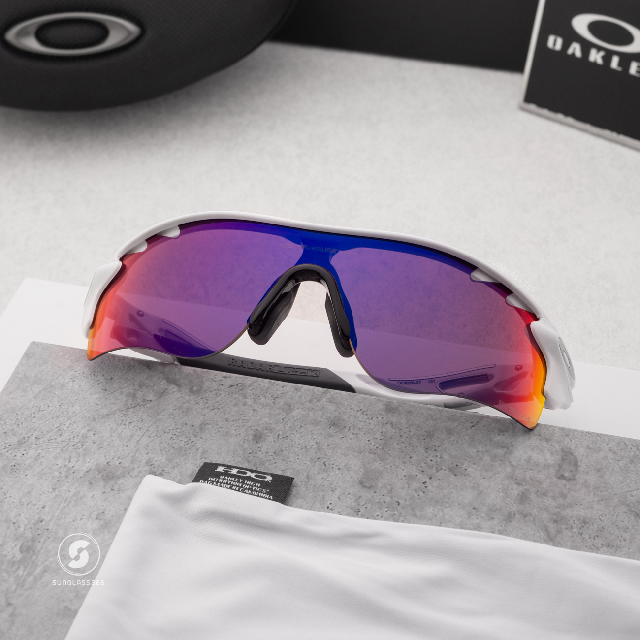 Oakley OO9206-27 RADARLOCK PATH POLISHED WHITE Prizm Road