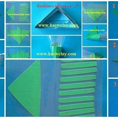 พิมพ์ตัดทำกรวยใบตอง (Aluminum mold cutter banana leaf cone)