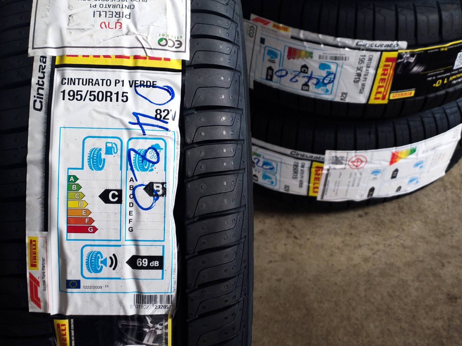 PIRELLI CINTURATO P1 VERDE 195/50R15