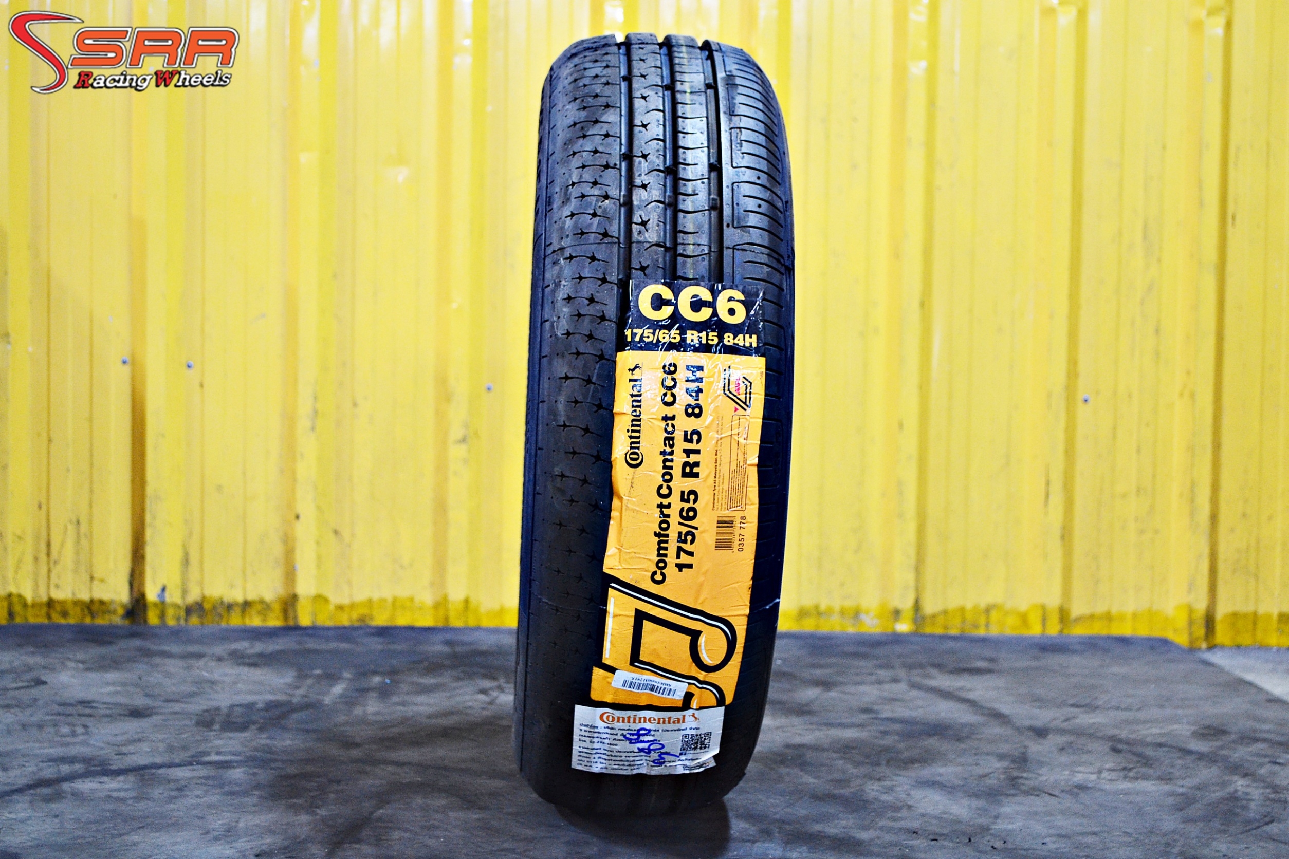 ยางใหม่ใส่เก๋ง CONTINENTAL CC6 175/65-15 ซื้อ2แถม2
