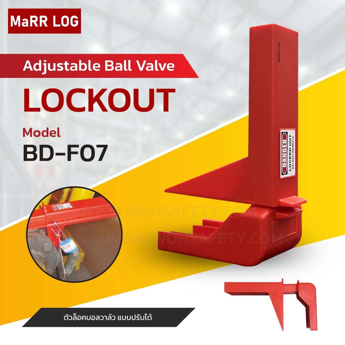 Ball Valve Lockout BD-F07