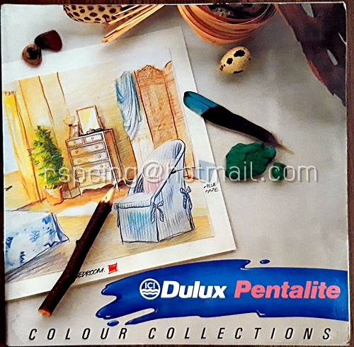 แคตตาล็อคสี (ไม่ได้ขายสี) ICI Dulux Pentalite Colour Collections