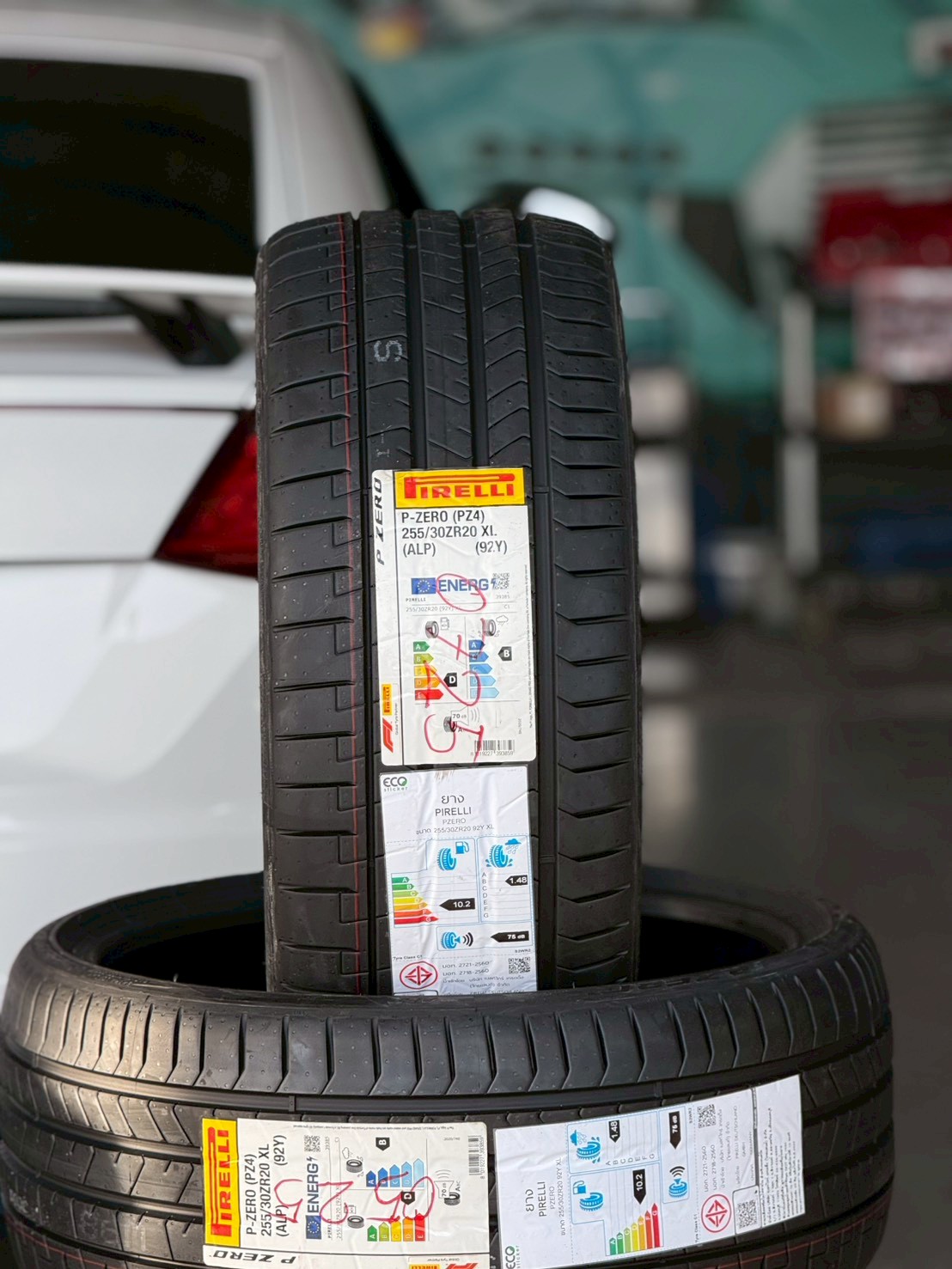 Pirelli p Zero Pz4 ขอบ20 ขนาด 255/30R20 ปี25