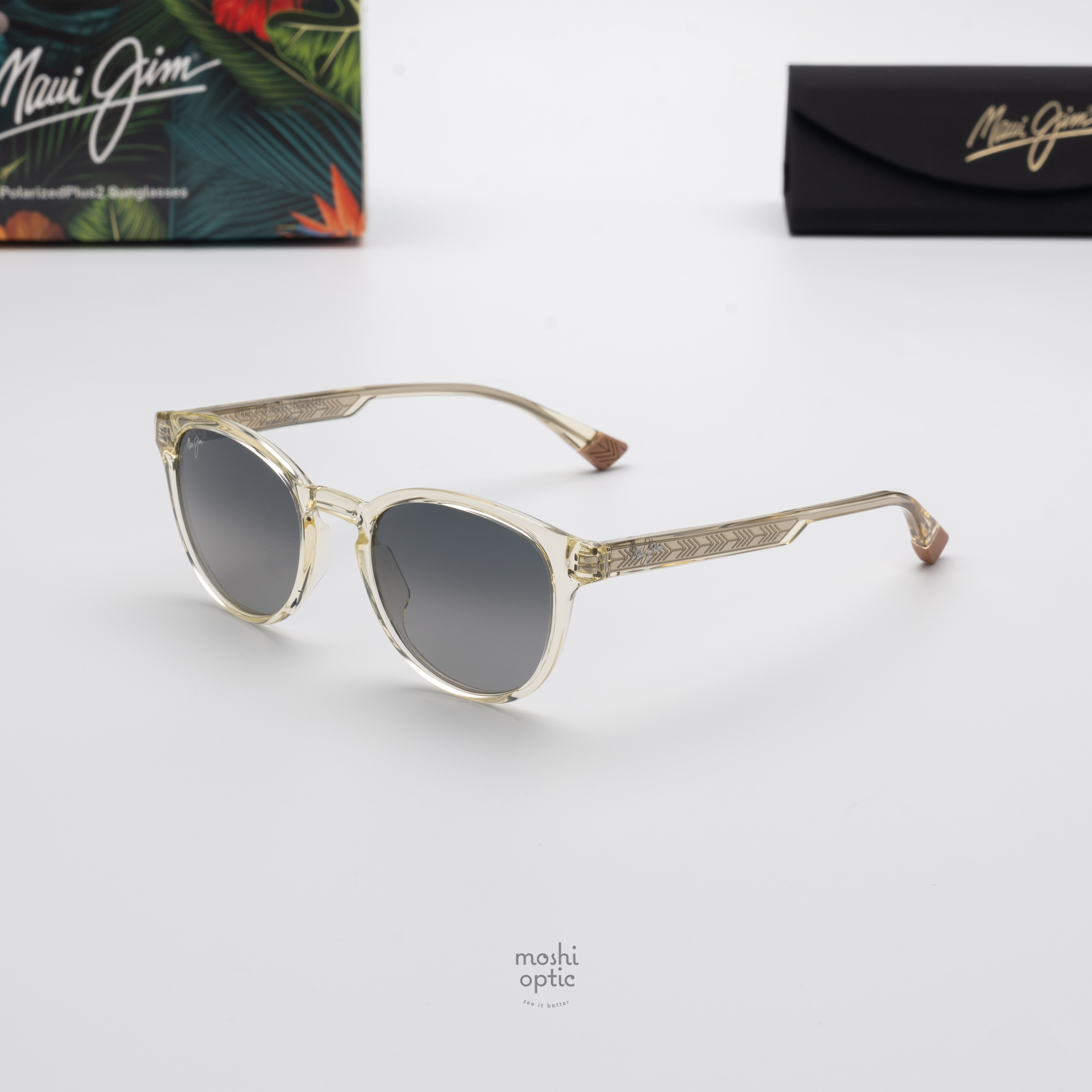 แว่นกันแดด Maui Hiehie MJ GS636 21 Neutral Grey Maui Pure