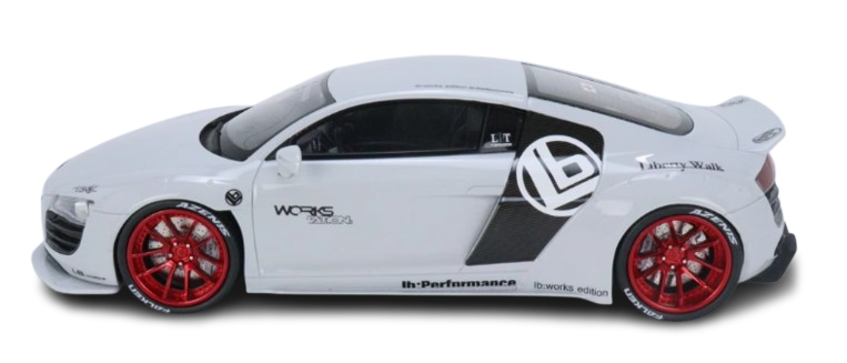 โมเดลรถ โมเดลรถยนต์ Audi R8 LBWK 3