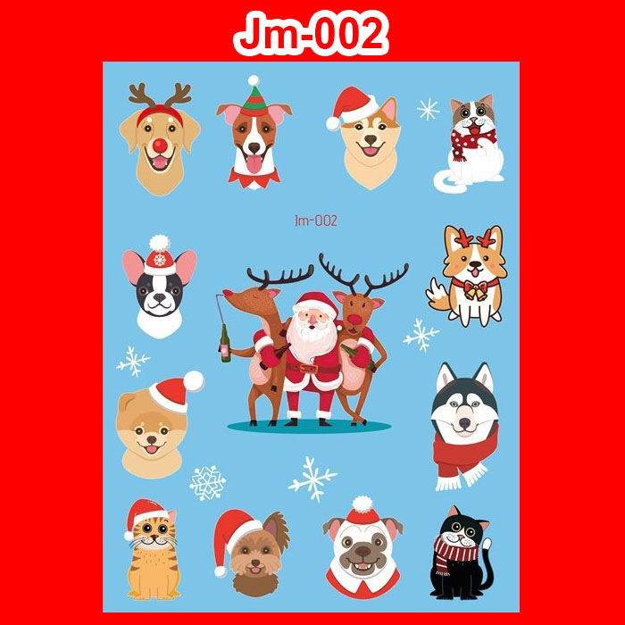 Tattoo Christmas สติ๊กทูคริสต์มาส แทททู #B