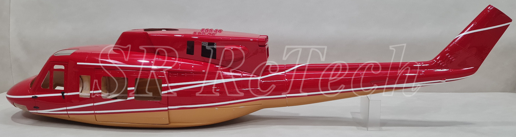 600 - UH1N Bell 212 Red Gold