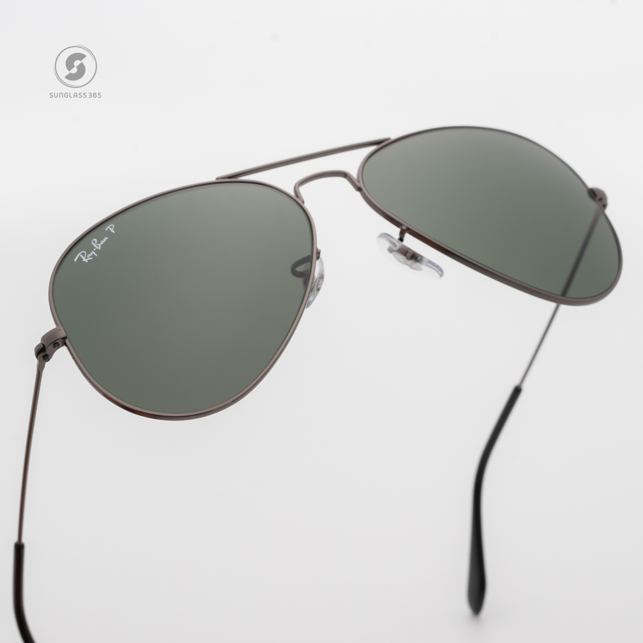 Ray Ban RB3025 004/58 Aviator Polarized Gunmetal