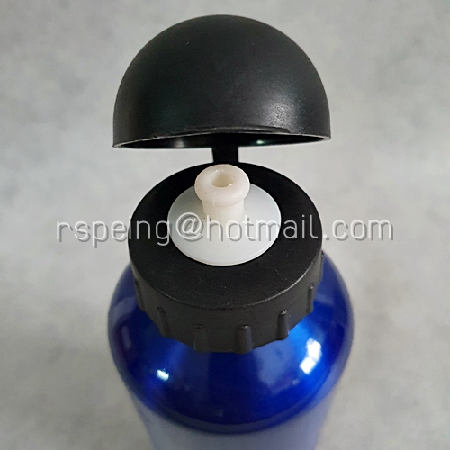 กระบอกน้ำอลูมิเนียม Shell V-Power สีน้ำเงิน