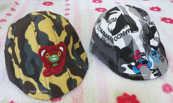 หมวกเด็กราคาถูก set B (คลิ๊กที่รูปเพื่อดูแบบหมวก)