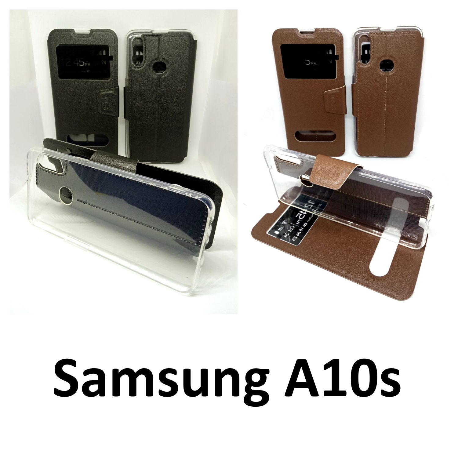 เคสพับ Samsung A10s - เคสฝาพับ โชว์เบอร์ ตั้งได้