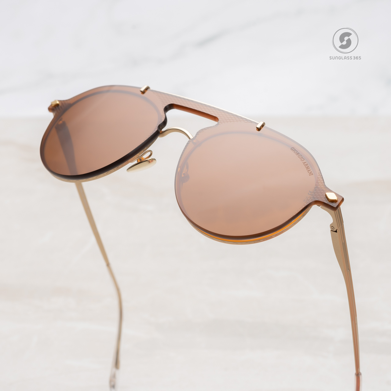 กรอบแว่น Giorgio Armani AR6107 30021W + Clip On